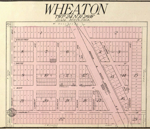 Wheaton Plat 1909